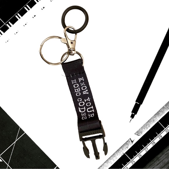 HP🎉🆕Limited Edition 2-in-1 Lanyard; detachable; “KNOW YOUR HOBO CODES” - Picture 11 of 15
